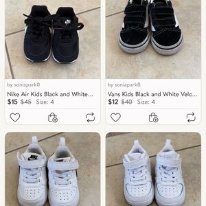 5 BABY/TODDLER SNEAKERS FOR $50